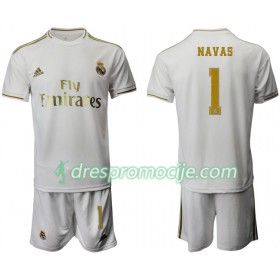Real Madrid Dres Navas 1 Dječji Domaći 2019/20 Kratkih Rukava